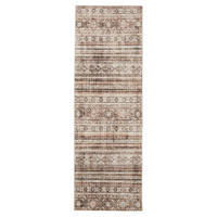 VINTAGE-LÄUFER George waschbar 80x240 cm - Braun, Kunststoff (80/240cm) - benuta