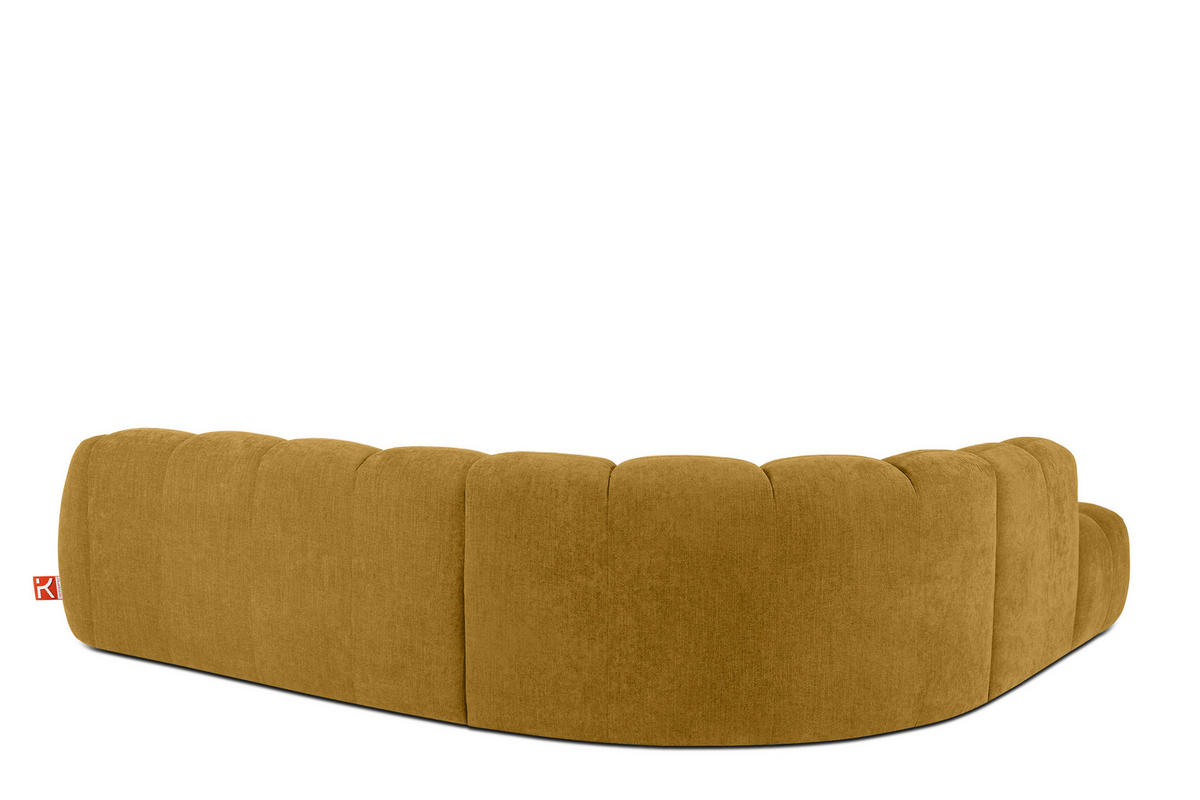 ECKSOFA LINKS FLAVA, Honigfarben - Honig, Holz/Holzwerkstoff (310/274cm) - KONSIMO®