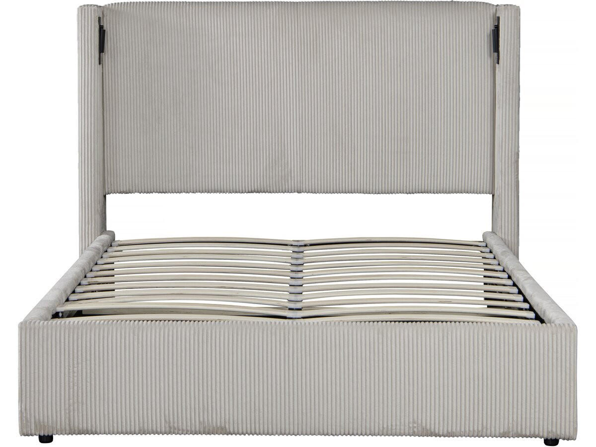 POLSTERBETT Cortina Beige - Beige, Holz/Textil (160/200cm) - Habitat Garten