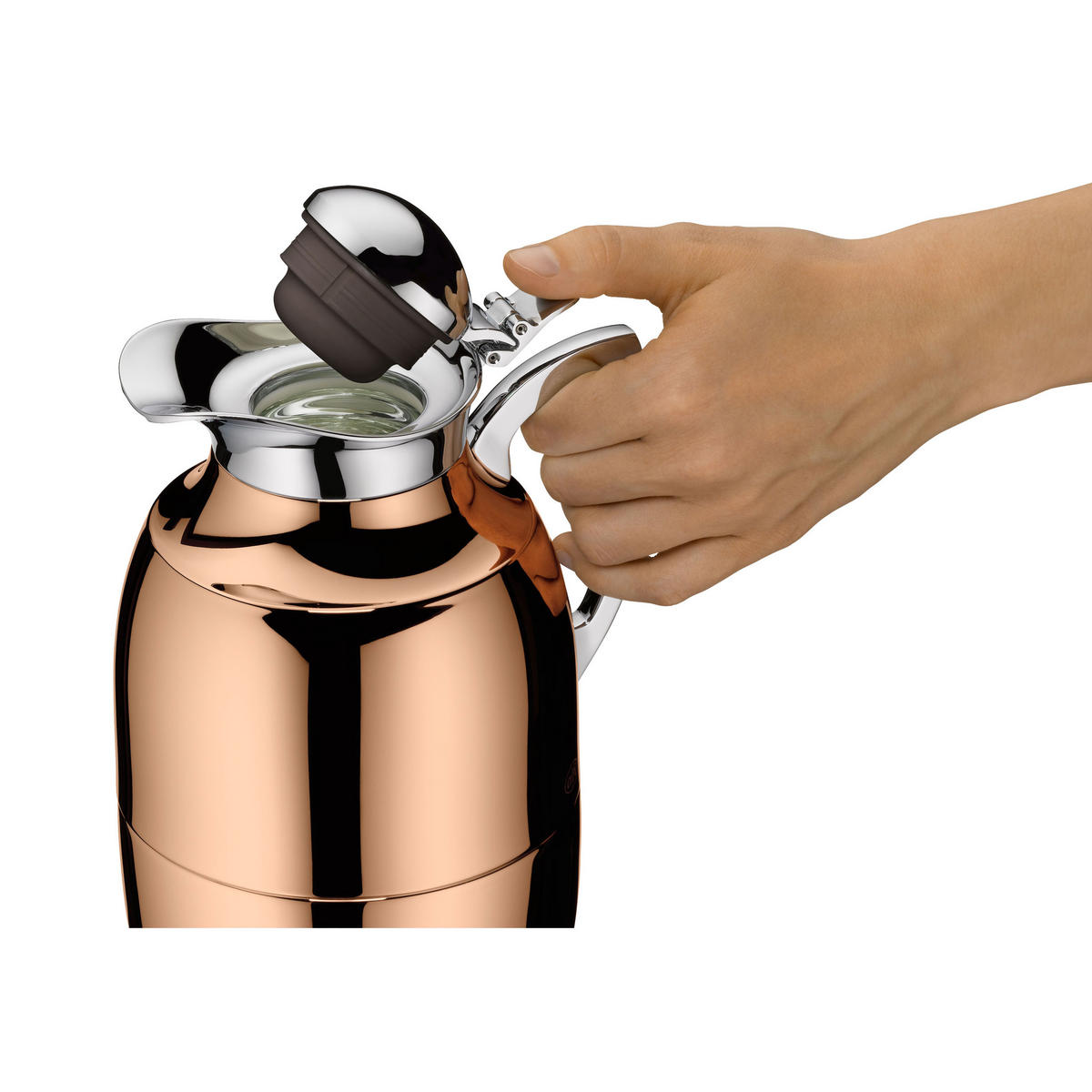 ISOLIERKANNE JUWEL s/s cop plated 1 L - Kupferfarben, Metall (1L) - Alfi