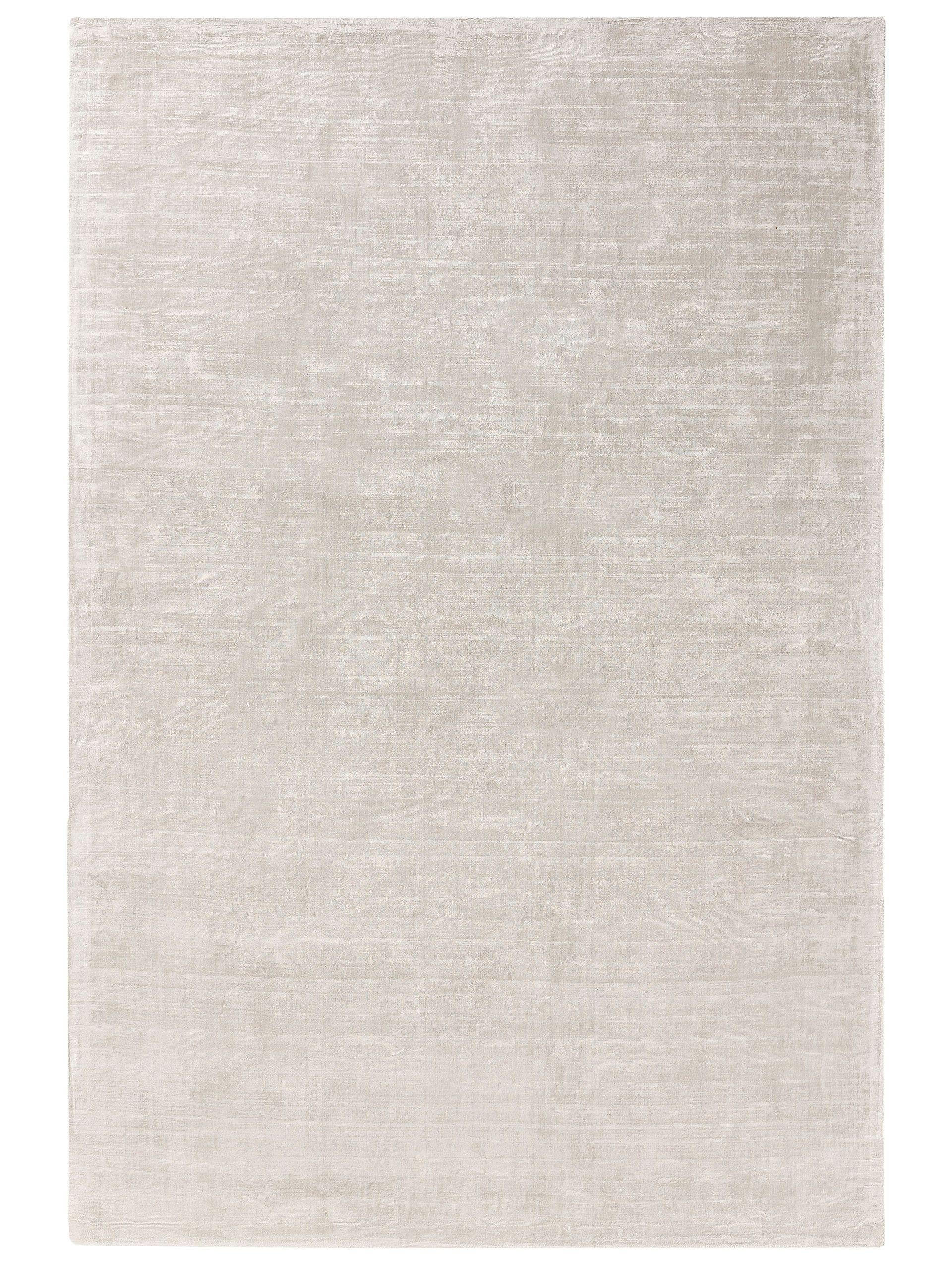 VISKOSETEPPICH Nova Hellgrau 250x350 cm - Hellgrau, Textil (250/350cm) - benuta Pure