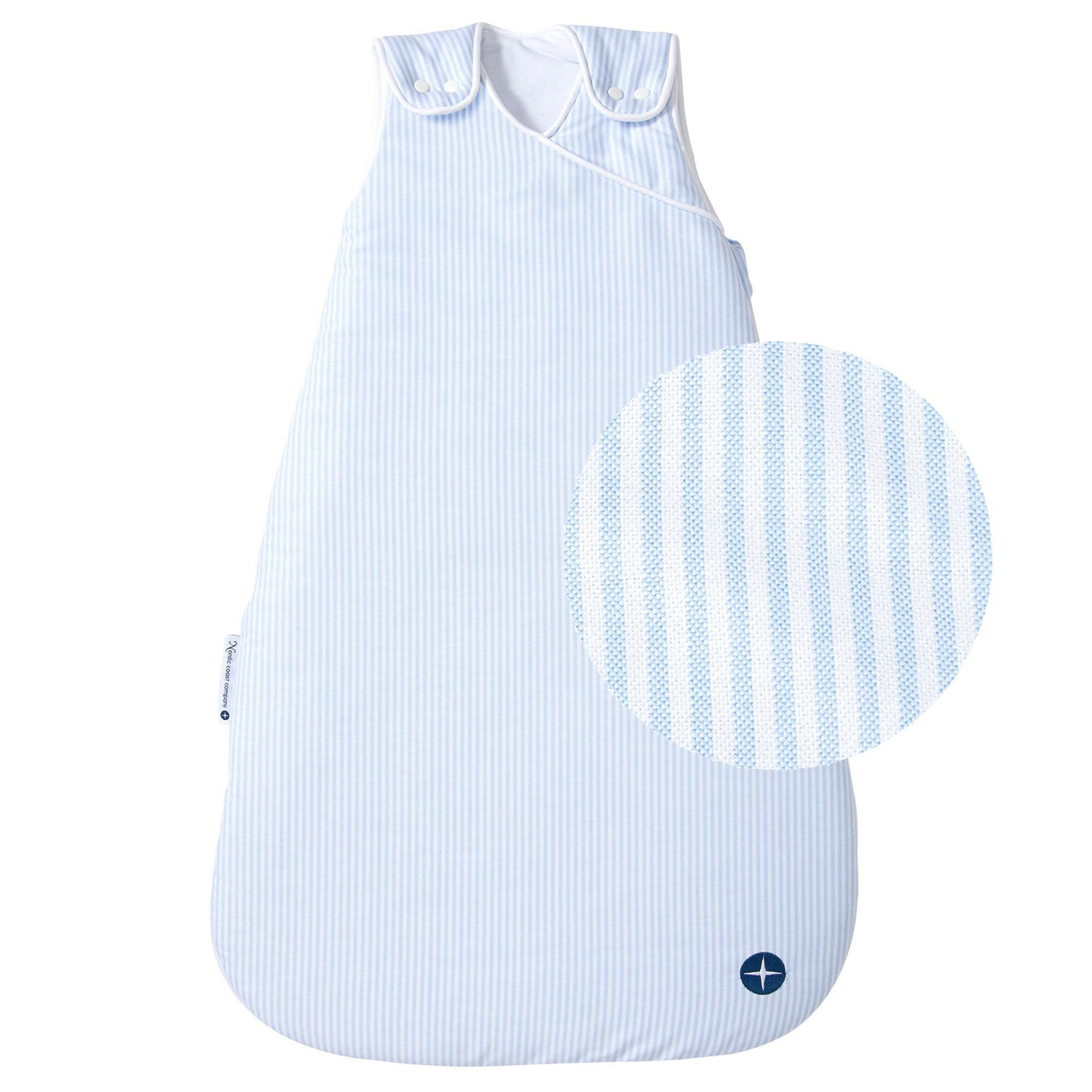 BABYSCHLAFSACK Blau 110 cm - Blau, Textil (50/90cm) - nordic coast company