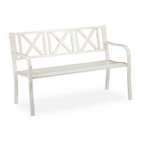 GARTENBANK - Multicolor, Metall (127/80.5/63cm) - Relaxdays