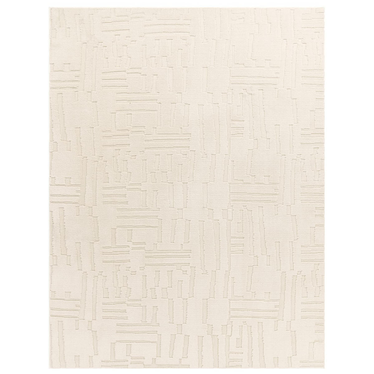 HOCHFLORTEPPICH Boho Creme 120 x 160 cm - Creme, Kunststoff (120/160cm) - TT Home
