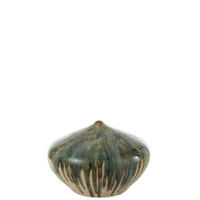 VASE CELADON - Keramik - Beige/Grün - Ø 36 cm - Multicolor, Keramik (23cm) - J-Line