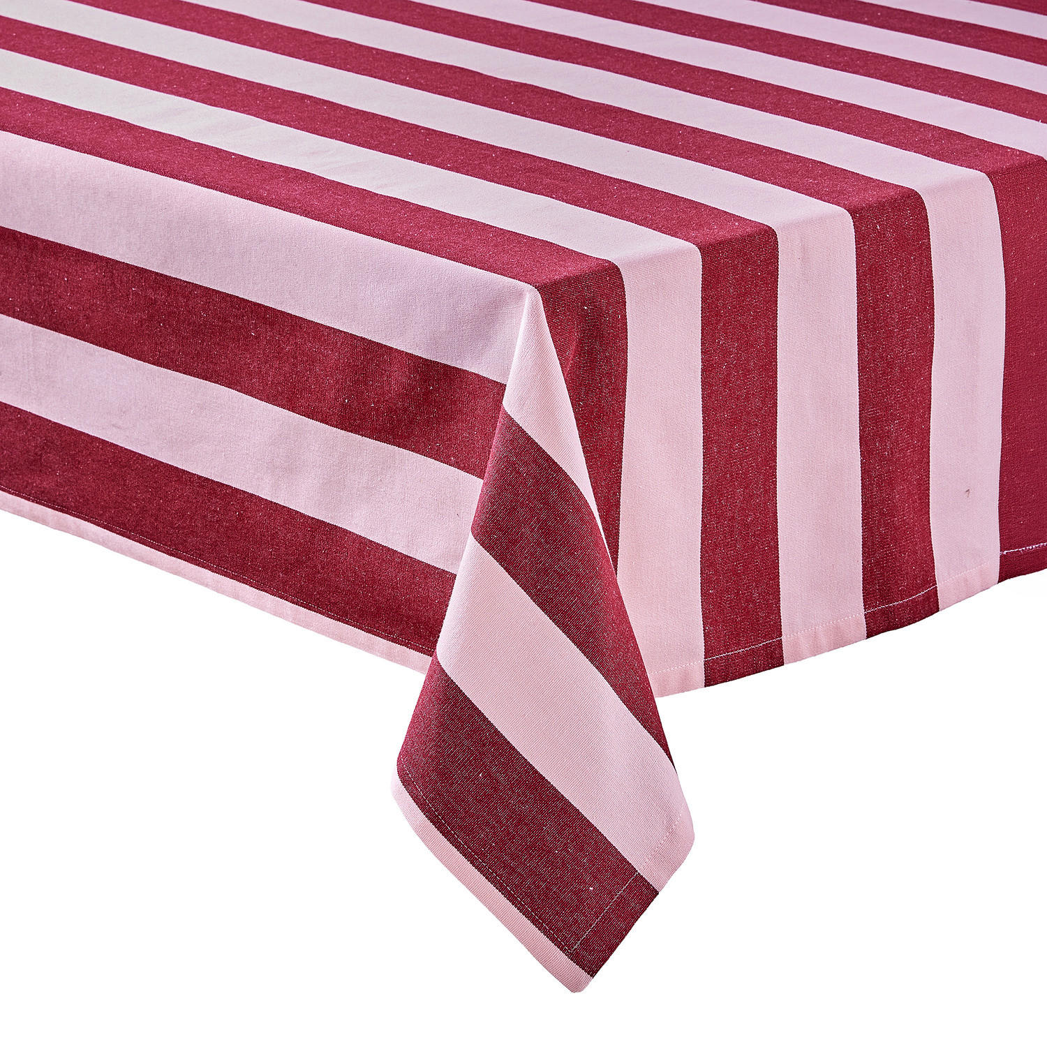 TISCHDECKE Vegas Stripes - Rot/Rosa, Textil (160/250cm) - Butlers