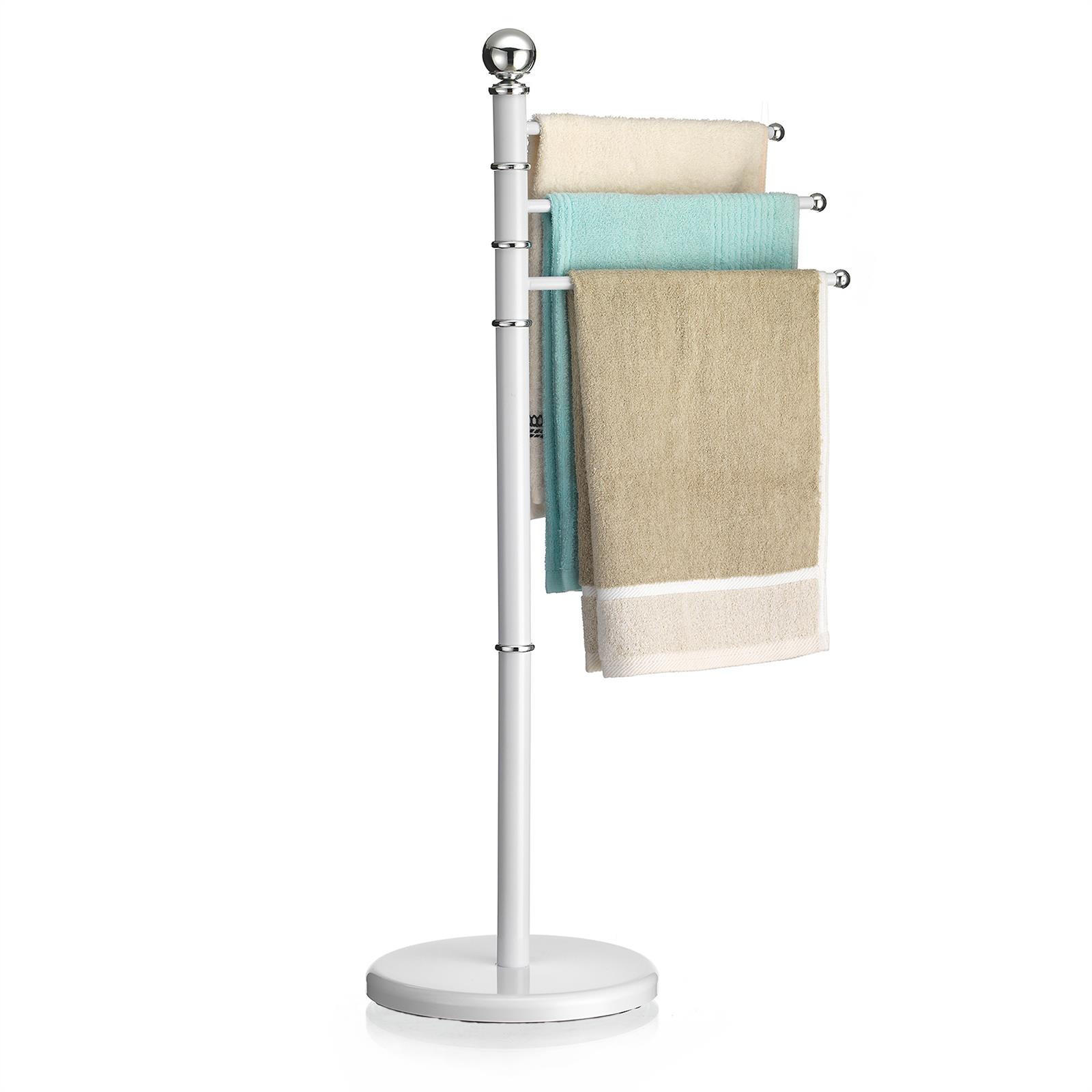 Idimex Handtuchhalter Weiß 48x92x48 cm