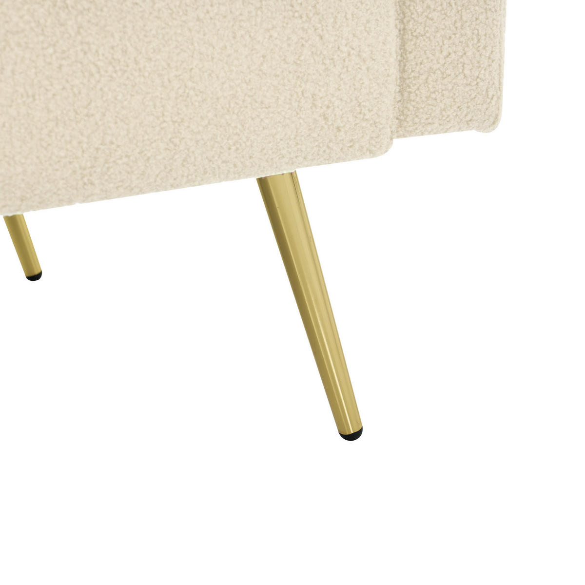 SCHLAFSOFA mit Bettfunktion 175 x 64 x 72 cm Beige - Beige, Kunststoff (175/72/64cm) - Meubliv