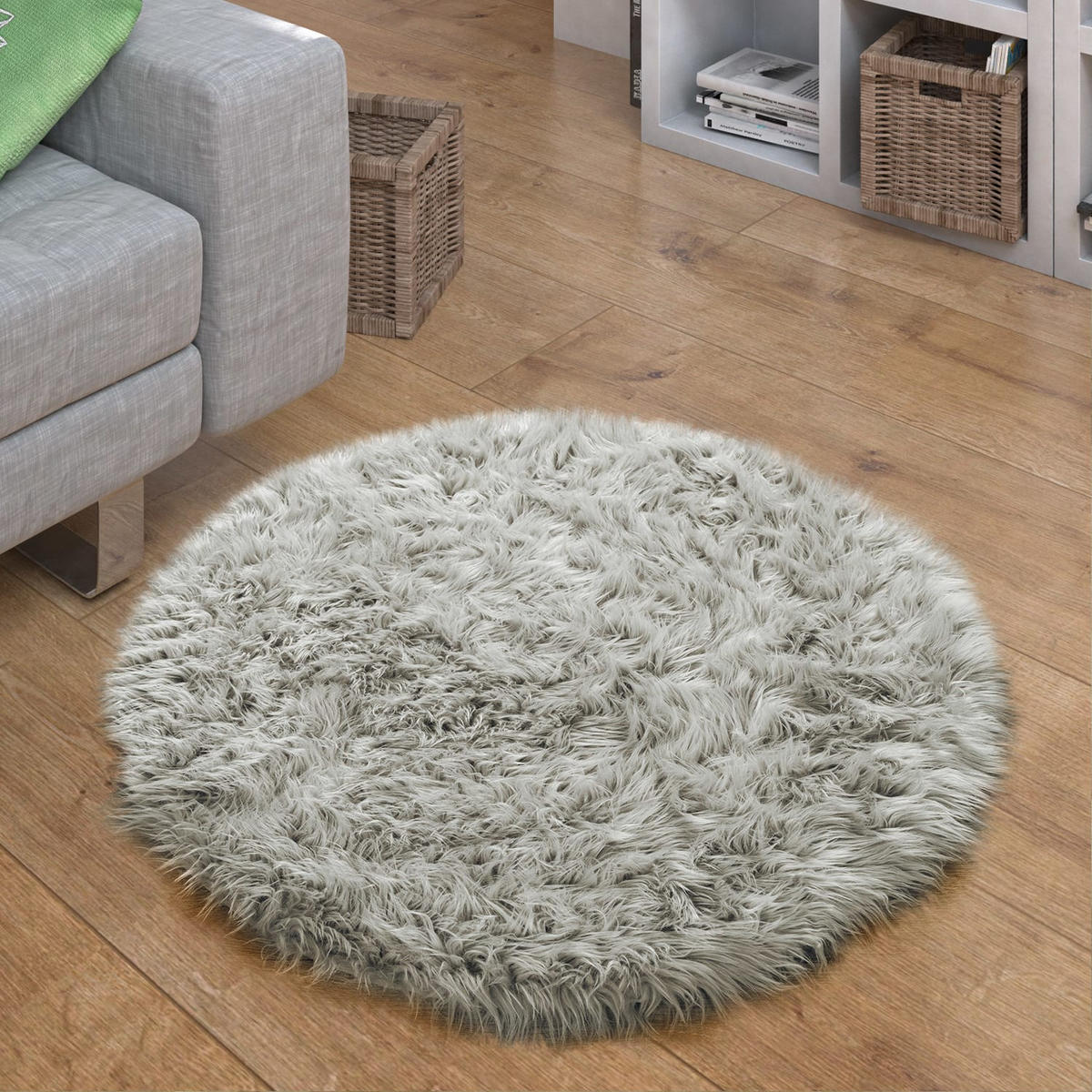 PLAYA 960 GRAU 120D - Grau, Kunststoff (120/120cm) - Paco Home