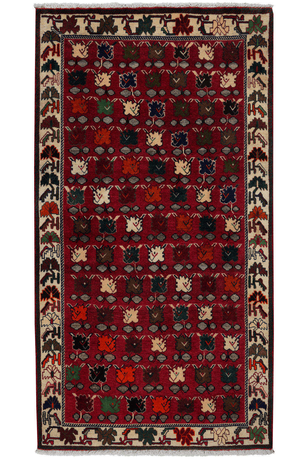 Looma Orientteppich Rot 106x198 cm
