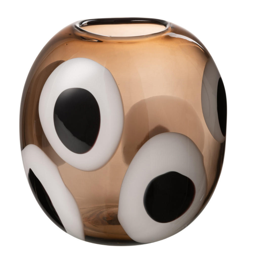 VASE IZZY - Glas - Multi - S - Ø 14 cm - Multicolor, Glas (14/21cm) - J-Line