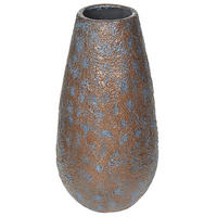 DEKOVASE Keramik braun Brivas - Braun, Keramik (49cm) - Beliani