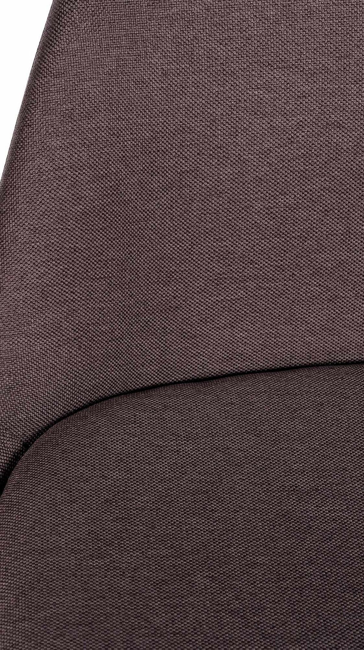 BARHOCKER PALMA Braun Stoff Schwarz - Braun, Holz/Textil (38/99/44cm) - DELUKE
