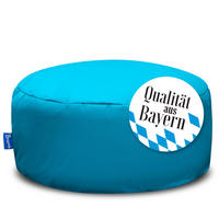 POUF M lichtblau - Blau/Hellblau, Textil (500/200/500cm) - Bruni