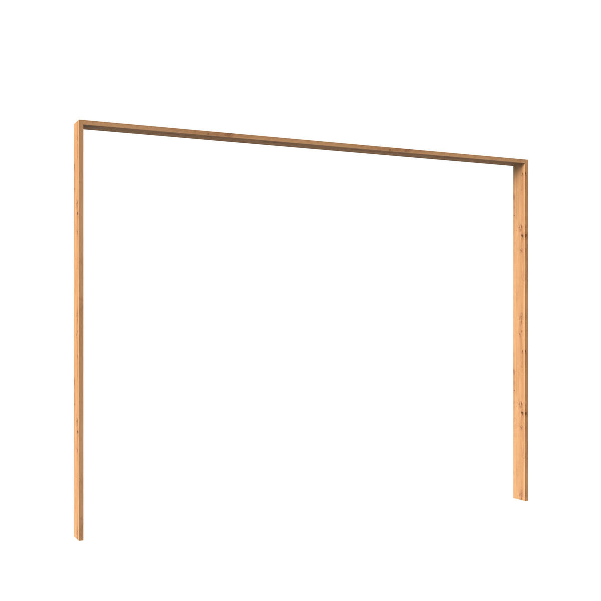 PASSEPARTOUTRAHMEN zum Kleiderschrank 22592, B228/H211/T58 cm, Abschlussrahmen in Eiche Dekor / 22592-01 - Eichefarben, Holzwerkstoff (228/211/12cm) - luma-home