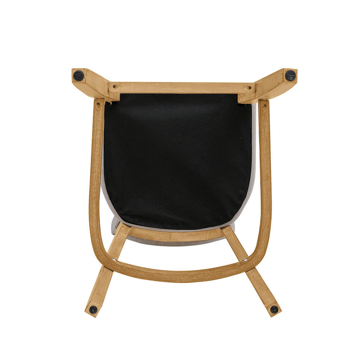 BARHOCKER 47/52.5/105.5 cm 2er-Set Rückenlehne Massivholzrahmen Leinen Beige Braun - Beige/Braun, Holz/Textil (47/105.5/52.5cm) - Livingandhome