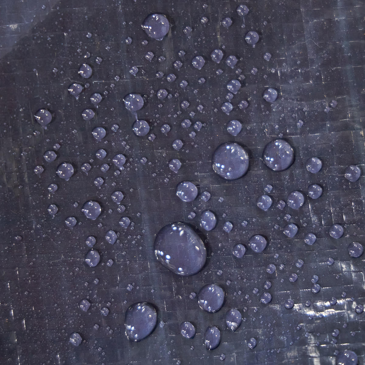 6XPAVILLON-SEITENTEILE - Dunkelblau, Kunststoff (300/200/0.1cm) - Relaxdays