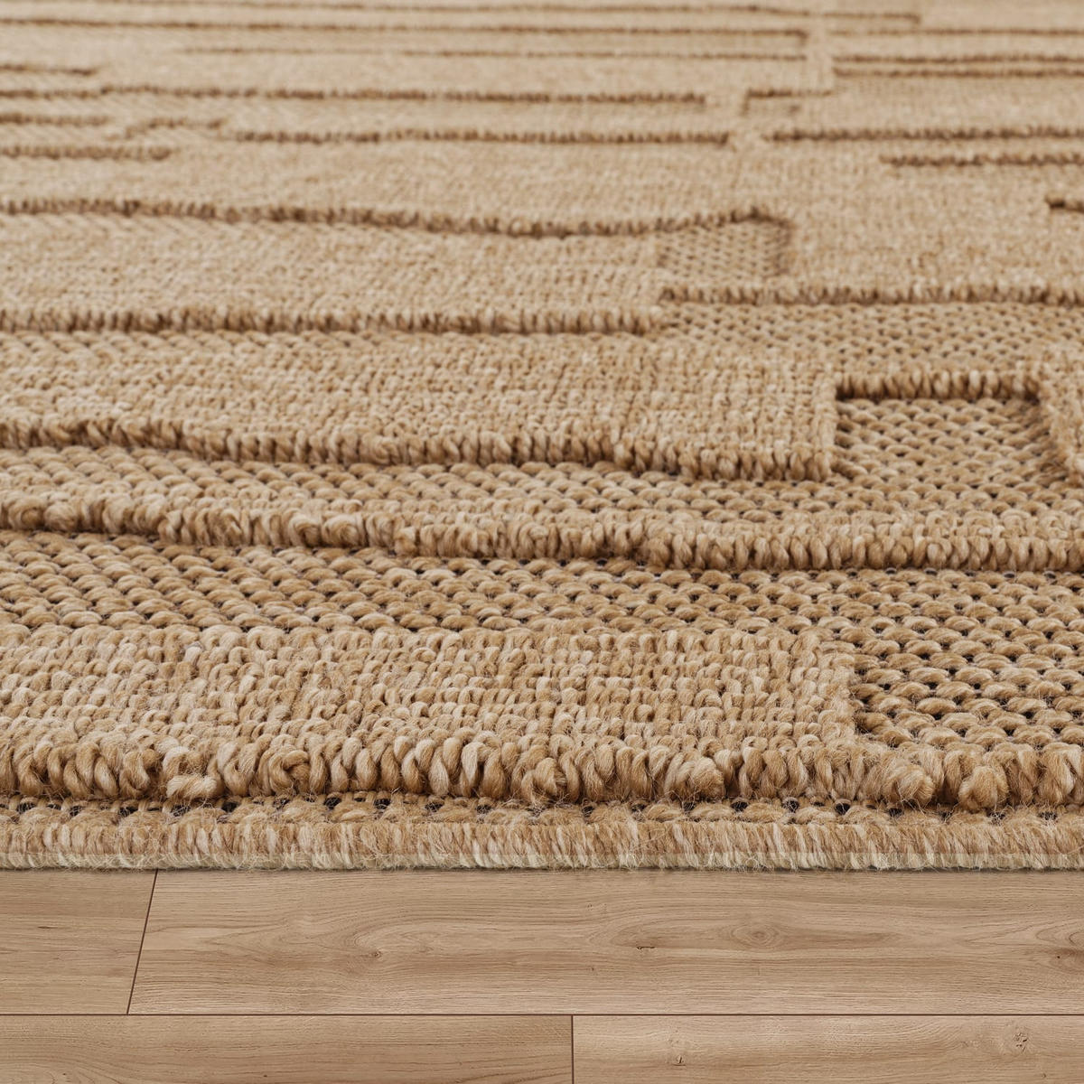 OUTDOORTEPPICH 200/280 cm Berlin 543 - Beige, Kunststoff (200/280cm) - Paco Home