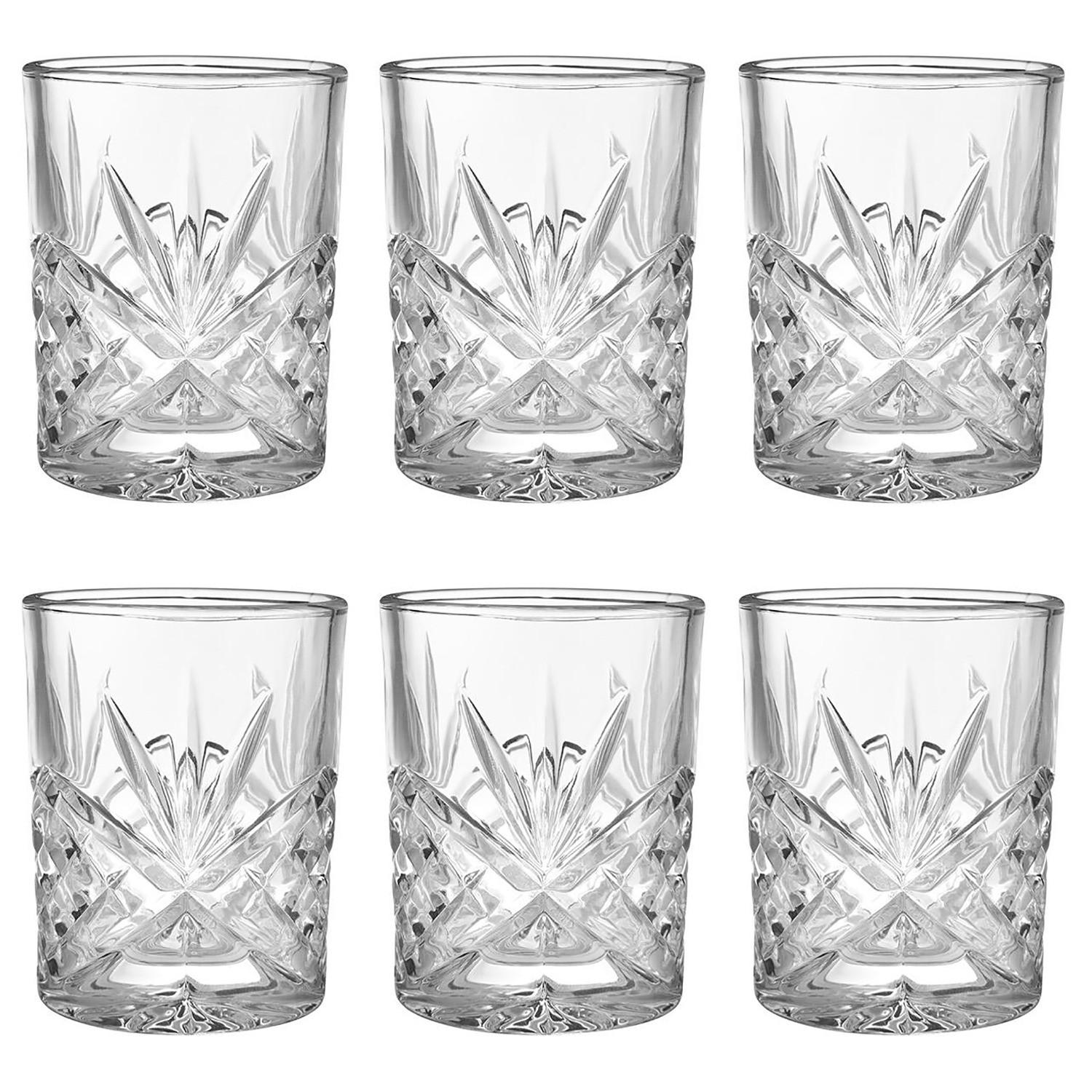 SHOTGLAS (6er Set) Crystal Club - Transparent, Glas (0.09L) - Butlers