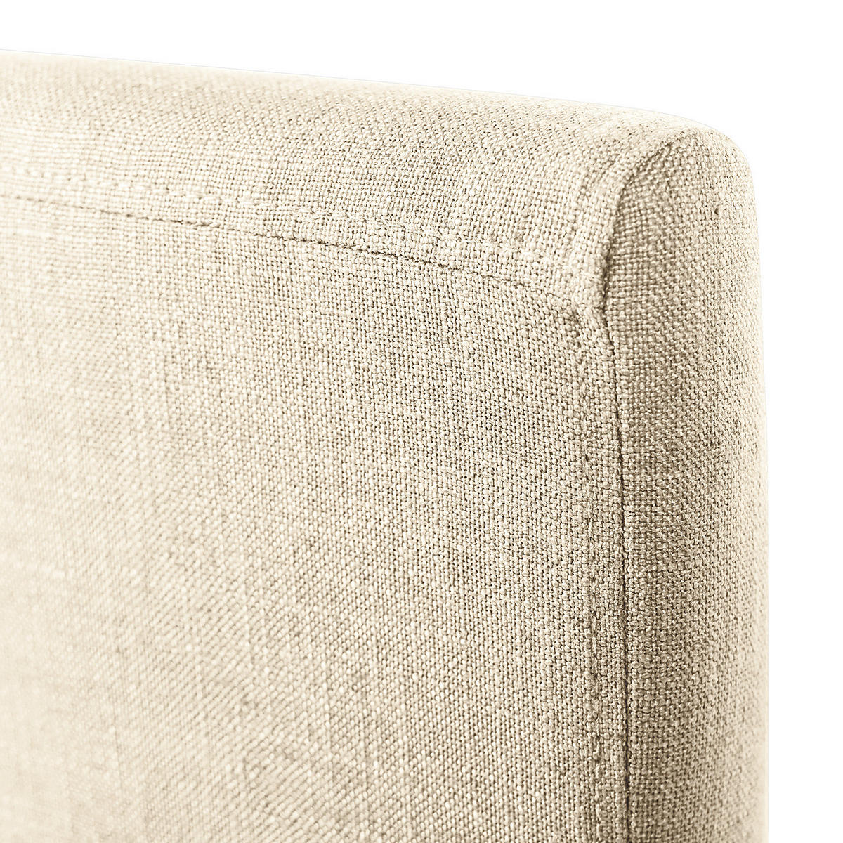 BARSTUHL - 2er-Set - Weiß, Holz/Textil (43/109/54cm) - home24