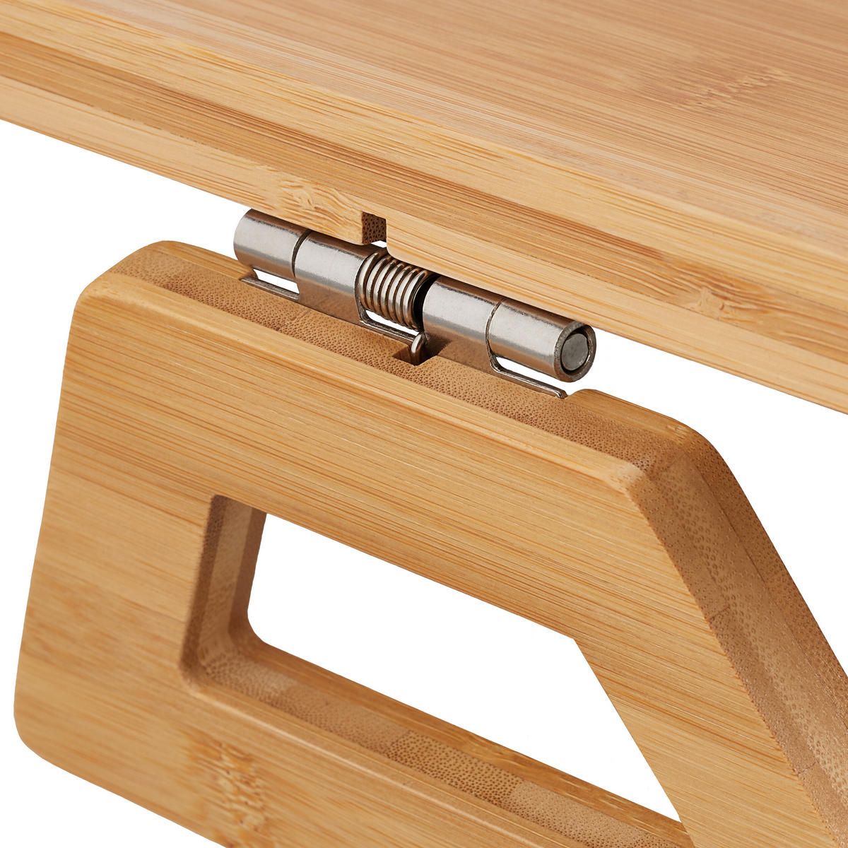 SOFATABLETT - Hellbraun, Holz (35/13/26.5cm) - Relaxdays