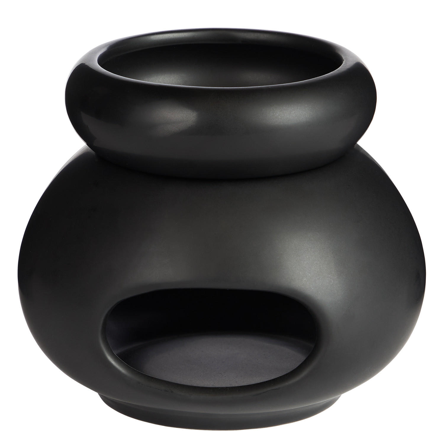 AROMALAMPE Ambiance - Schwarz, Keramik (12/11/12cm) - BUTLERS