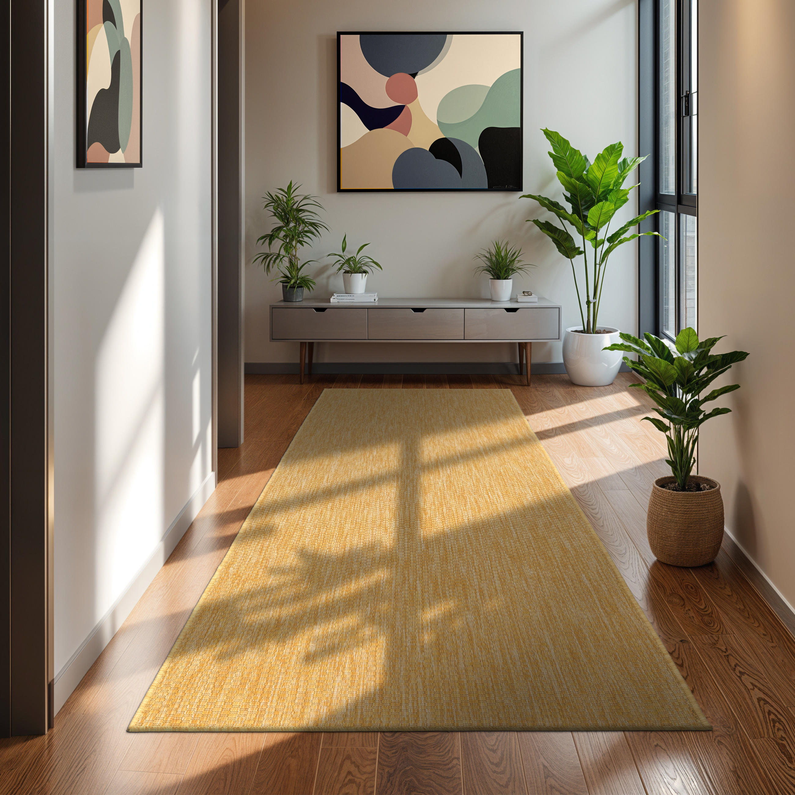 OUTDOORTEPPICH 80/250 cm Venedig 165 - Gelb, Textil (80/250cm) - Paco Home