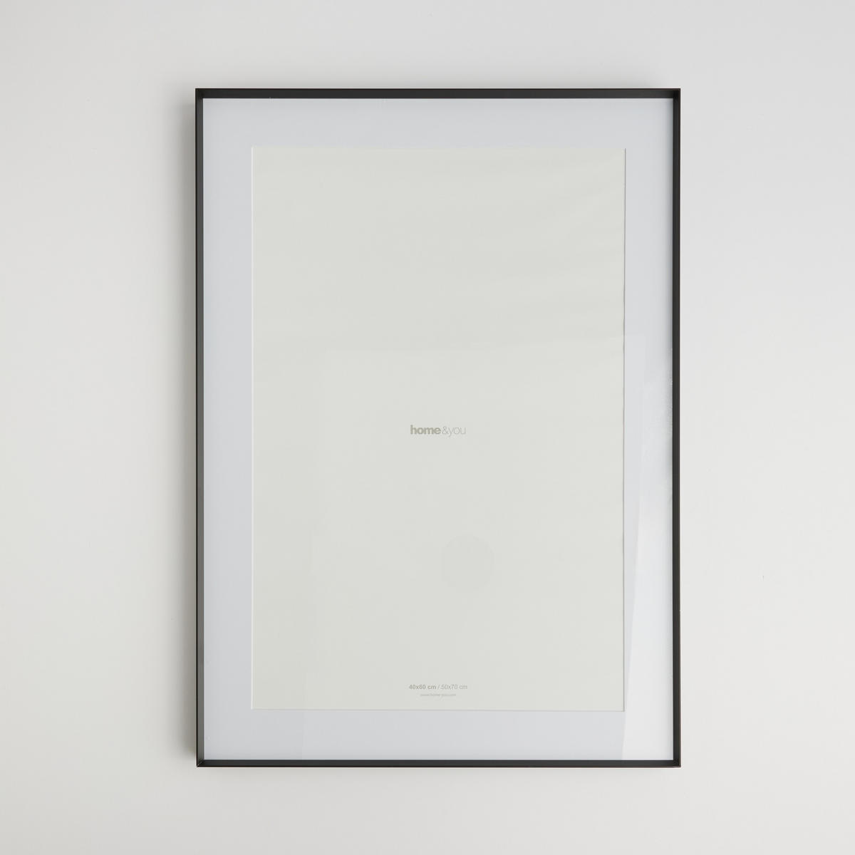 RAHMEN Anzi - Schwarz, Metall (3/70/50cm) - home&you