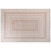 KURZFLOR-TEPPICH Baglar 300/200 cm - Beige, Naturmaterialien (200/300cm) - Beliani