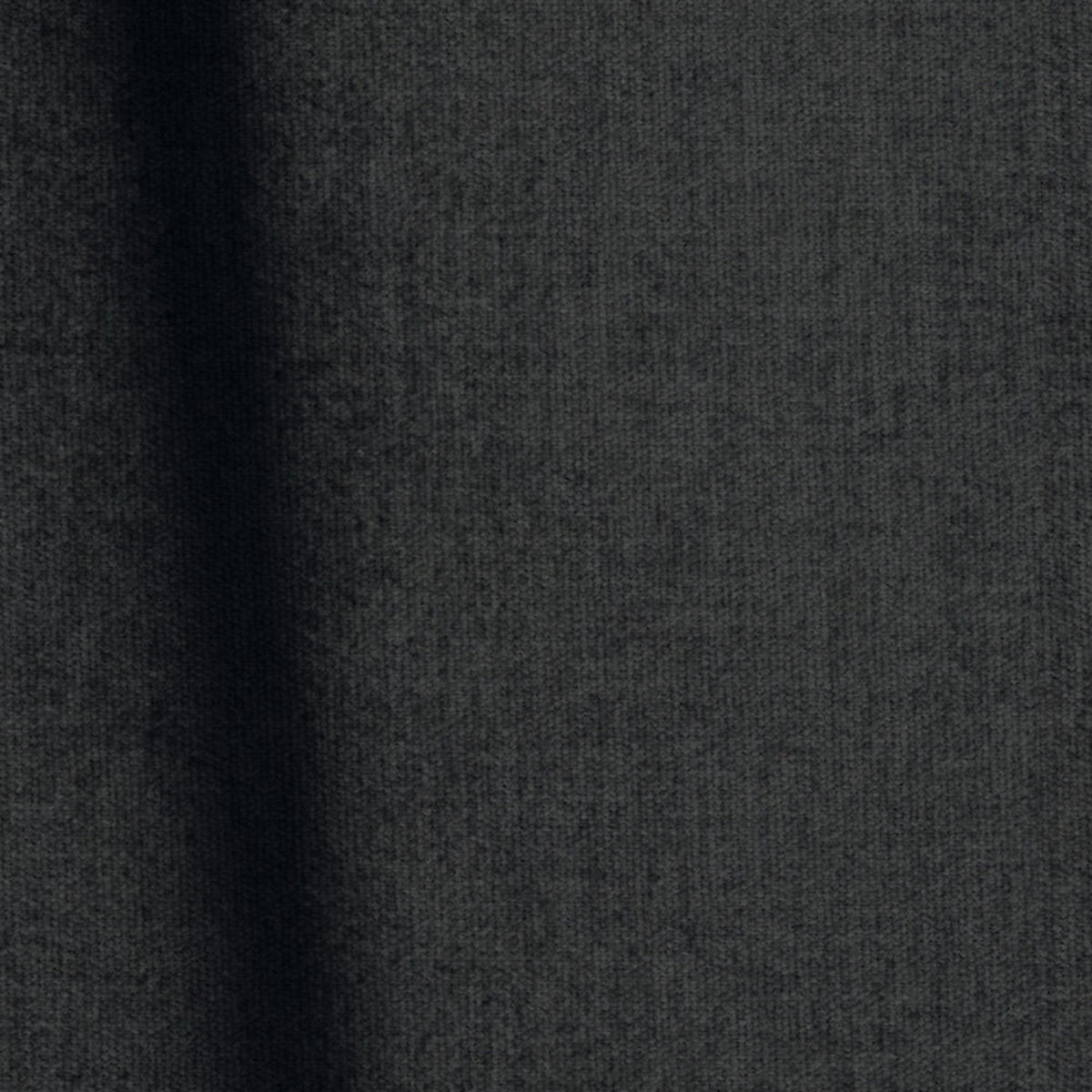 3-SITZER-SOFA LUSH Kettgewebe mit weichem Griff Dunkles Anthrazit 206cm - Dunkelgrau/Anthrazit, Textil (206/72.5/90cm) - Premium Interiors