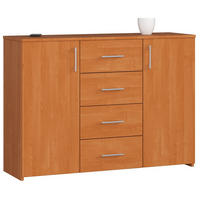 KOMMODE Erlefarben 80/110/35 - Erlefarben, Holzwerkstoff (110/80/35cm) - RAUMHIRSCH FURNITURE