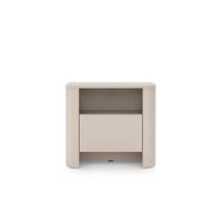 NACHTTISCH – S52 – BARI – Kaschmir – Moderner Beistelltisch mit Schublade - Kaschmir, Holzwerkstoff (58/52/39cm) - hi-markt