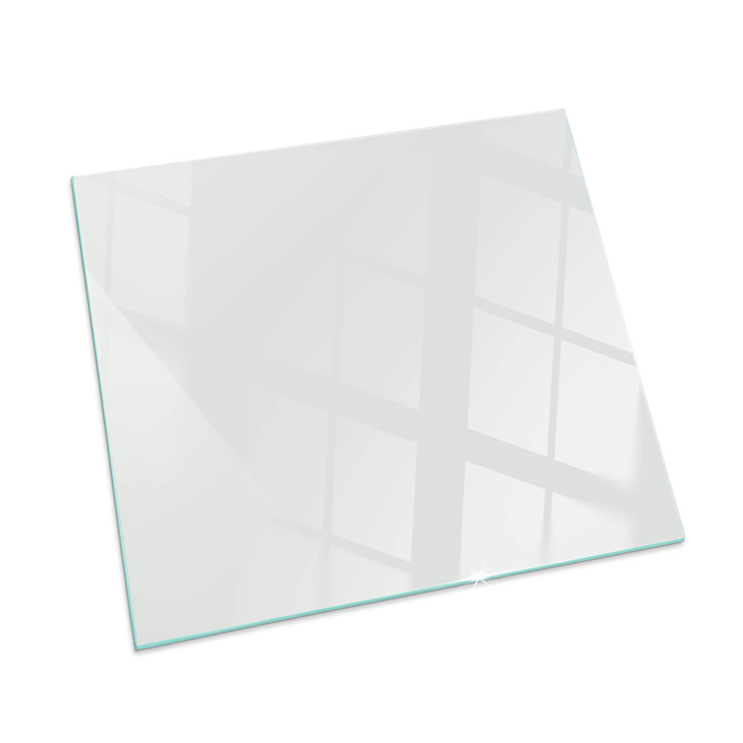 ArtPrintCave Glasplatte Grau 50x50x0.4 cm