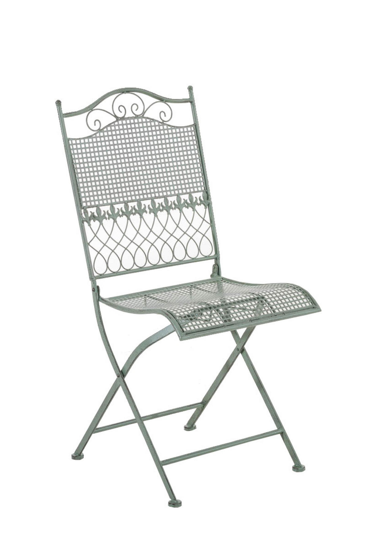 GARTENTUHL Kirstin antik-grün - Grün, Metall (41/50/91cm) - TPFGarden