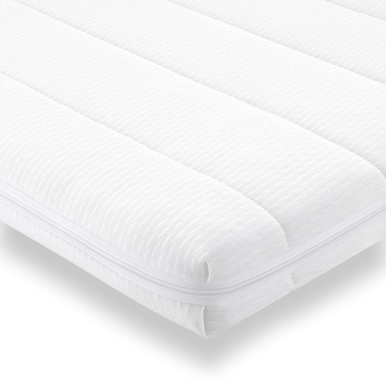 Thumbnail - Mister Sandman Matratzentopper, Weiß, Textil, Füllung: Kaltschaum, Rechteckig, 160x200 cm, Oeko-Tex® Standard 100, Schla...