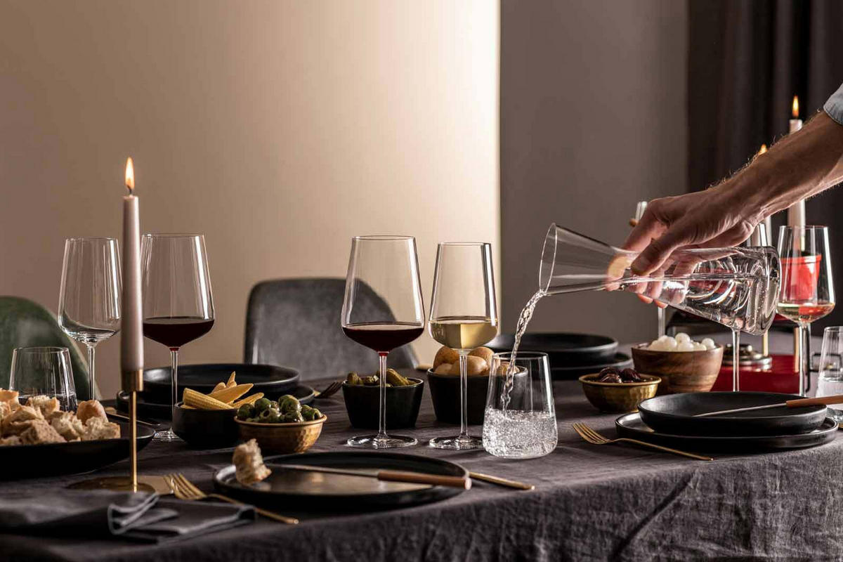 CHARDONNAY UND BORDEAUX WEINGLÄSER Vervino transparent 4er Set - Transparent, Glas - Zwiesel Glas