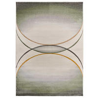 WEBTEPPICH grau und grün Libet 120/170 cm - Grau/Grün, Naturmaterialien/Textil (120/170cm) - Atticgo