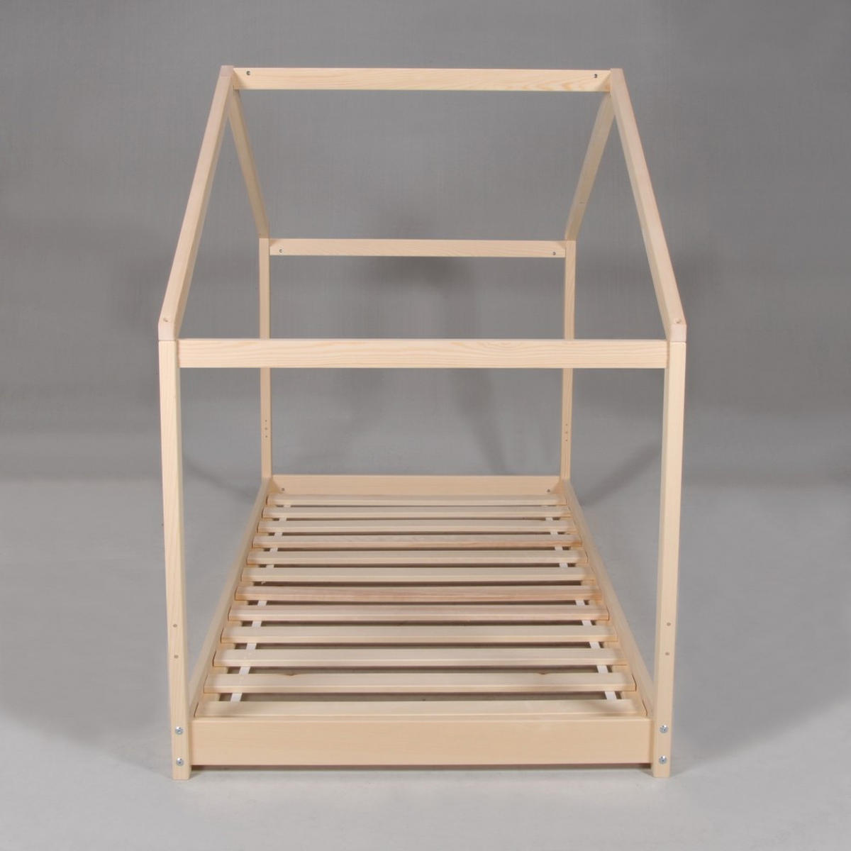 HAUSBETT KOALA MIT LATTENROST/ Kinderbett 90x190 - Natural - Naturfarben, Holz (90/190cm) - Weber Industries