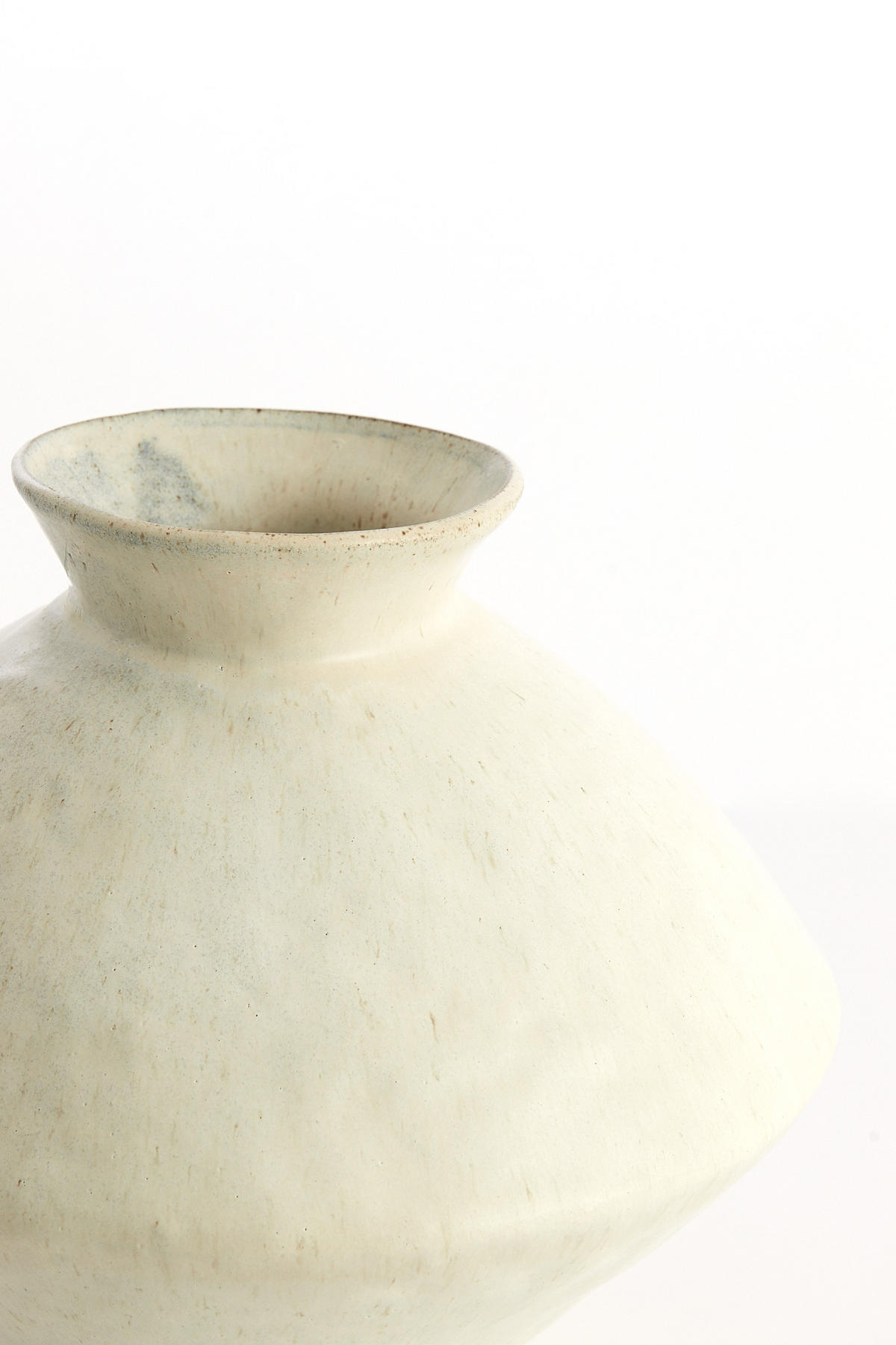 VASE Beato Weiß Ø30/23 cm - Weiß, Keramik (23cm) - Light & Living