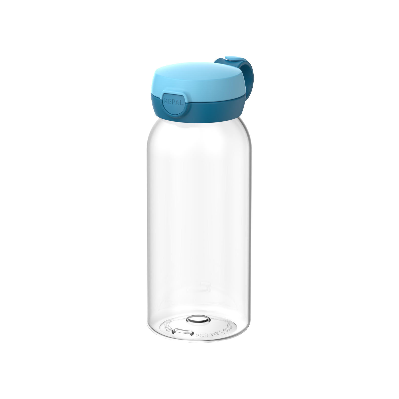 TRINKFLASCHE MIT KLAPPDECKEL Campus Cool Blue 600 ml - Blau, Kunststoff (0.6L) - Mepal