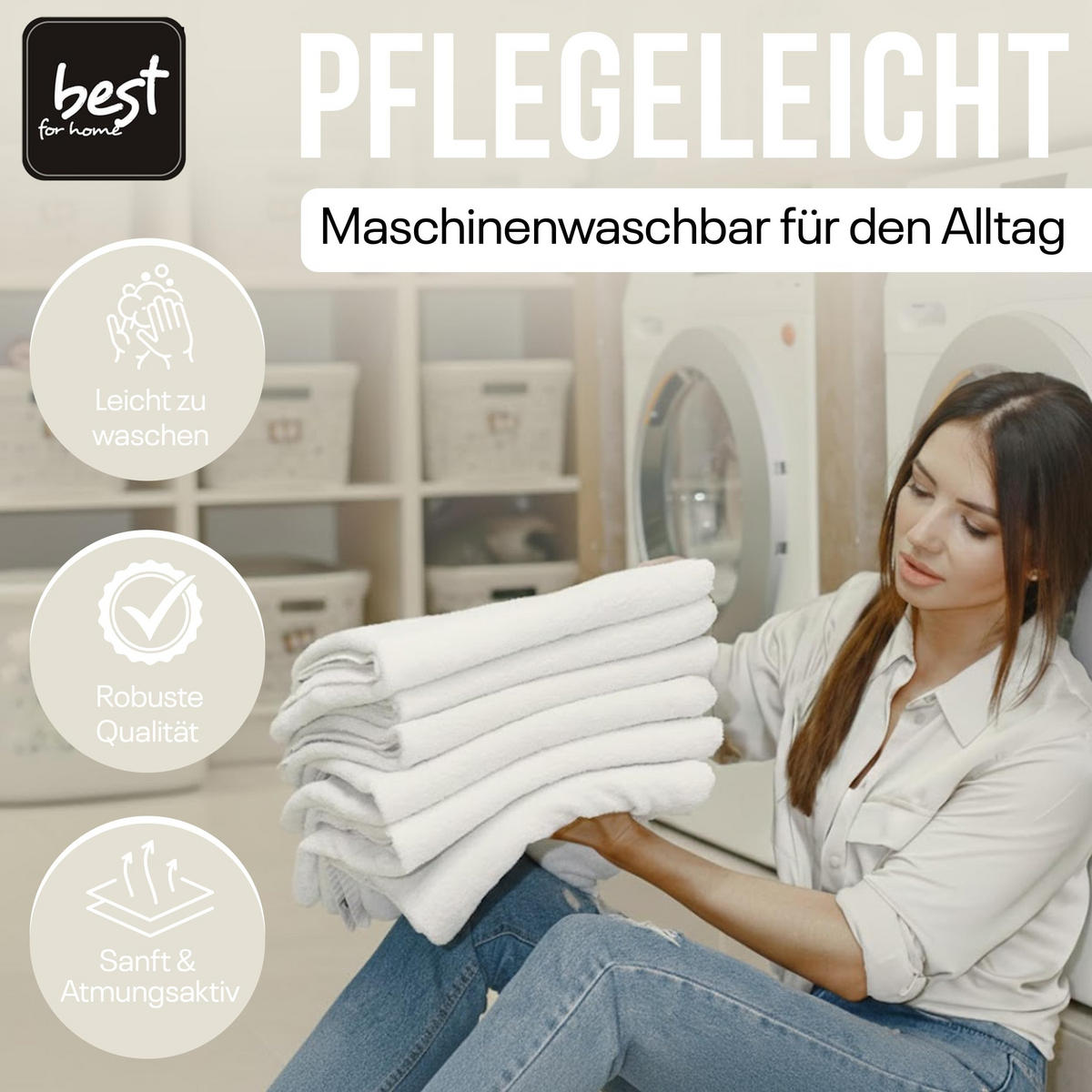 SPANNBETTLAKEN 80/180 cm, Jersey Elastisch 100 % Baumwolle Ecri - Ecru, Textil (80/180cm) - Best For Home