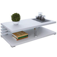 COUCHTISCH rechteckig Weiß - Weiß, Holzwerkstoff (60/120/31cm) - designimpex
