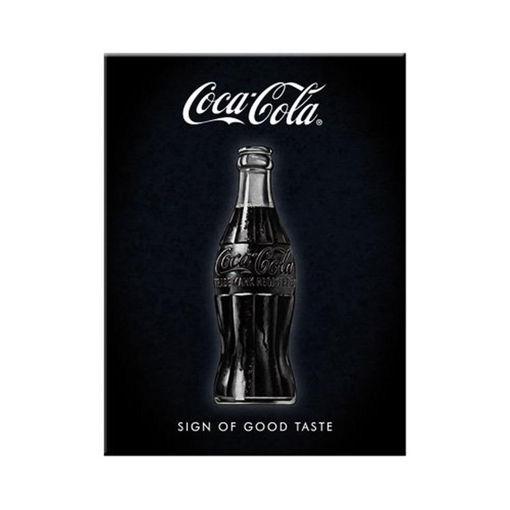 MAGNET 6/8 cm Coca-Cola Sign of Good Taste - Multicolor, Metall (6/8/0.1cm) - Nostalgic-Art
