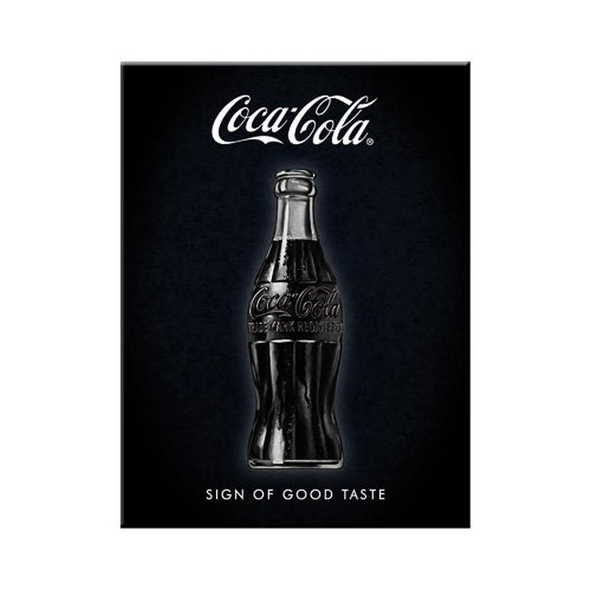 MAGNET 6/8 cm Coca-Cola Sign of Good Taste - Multicolor, Metall (6/8/0.1cm) - Nostalgic-Art