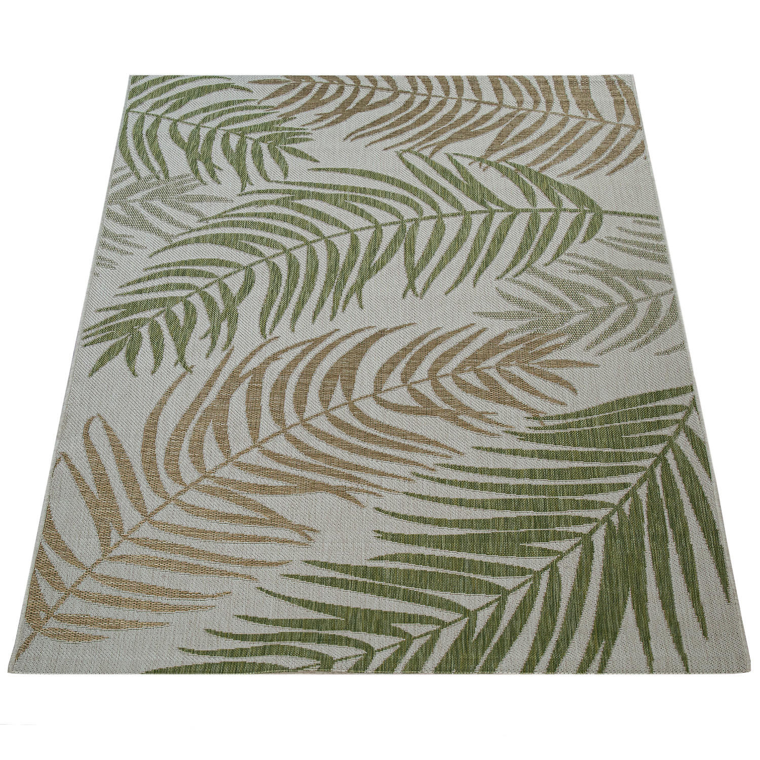 OUTDOORTEPPICH 60/100 cm Kuba 123 - Grün, Textil (60/100cm) - Paco Home