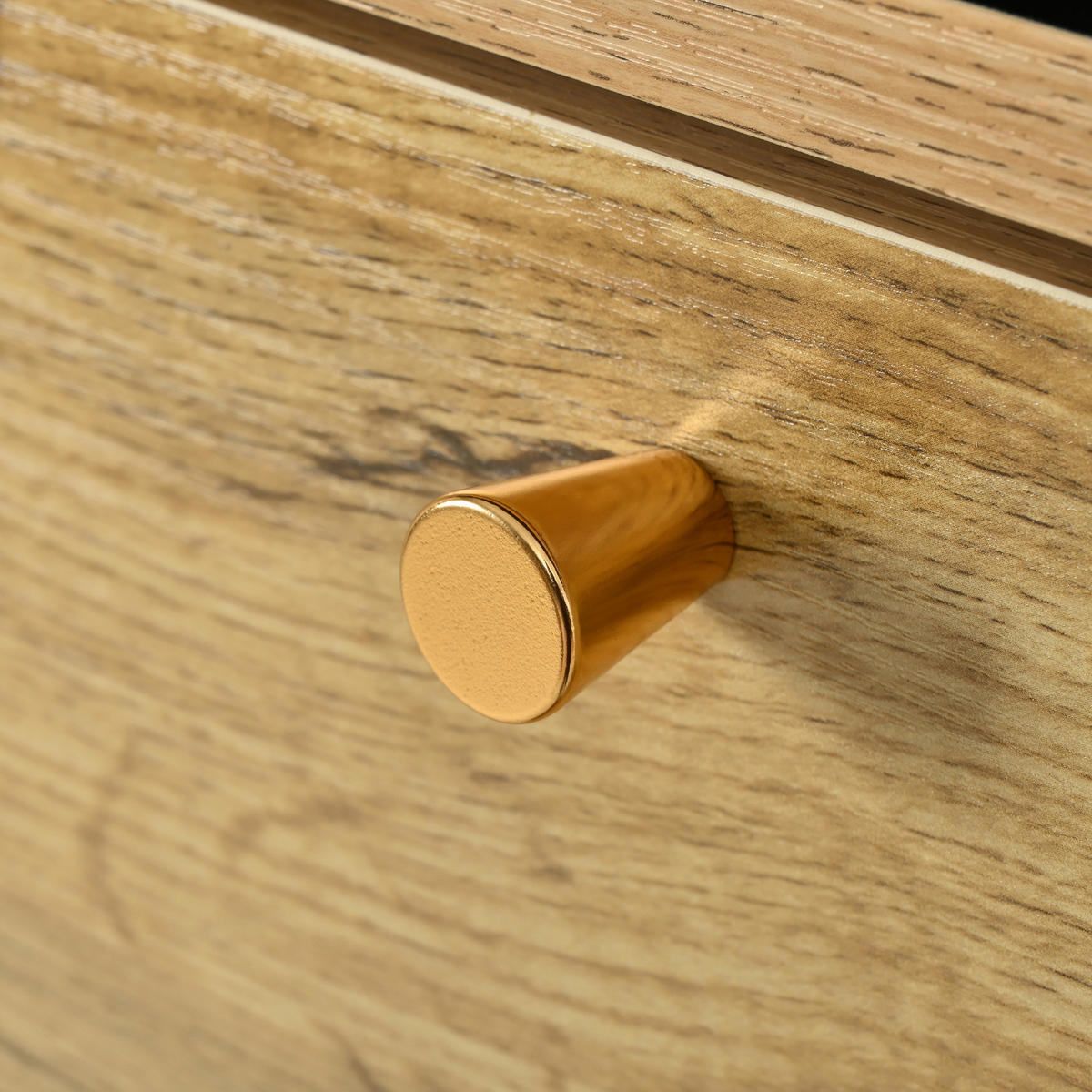 SCHUHSCHRANK aus MDF 63x24x147cm in Natur mit 3 Klappen - Naturfarben, Holzwerkstoff (63/147/24cm) - Modfu