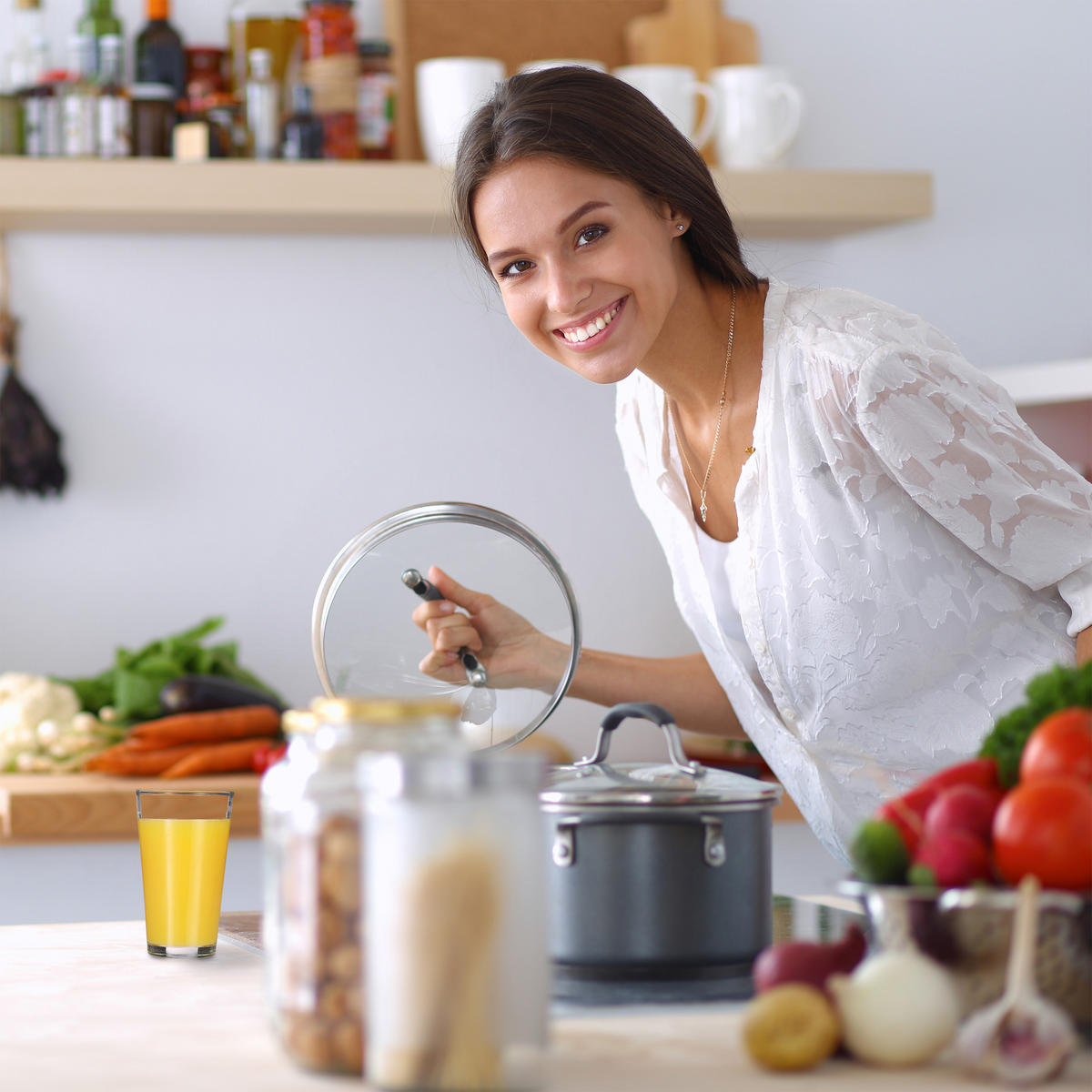 18XTRINKGLÄSER - Transparent, Glas (0.4L) - Relaxdays