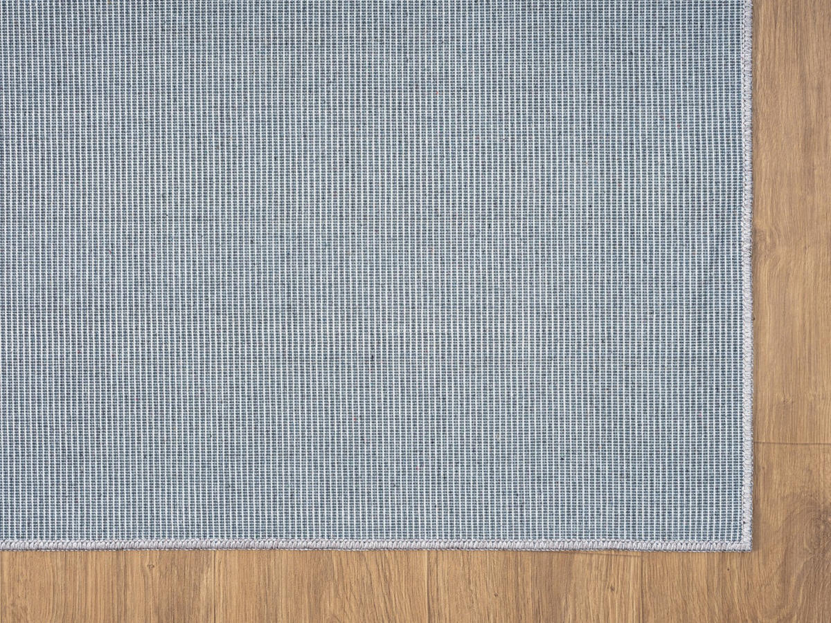 TEPPICH Bay Dunkelblau,Altrosa,Silberfarben 160/230 cm - Dunkelblau, Textil (160/230cm) - My-Rug