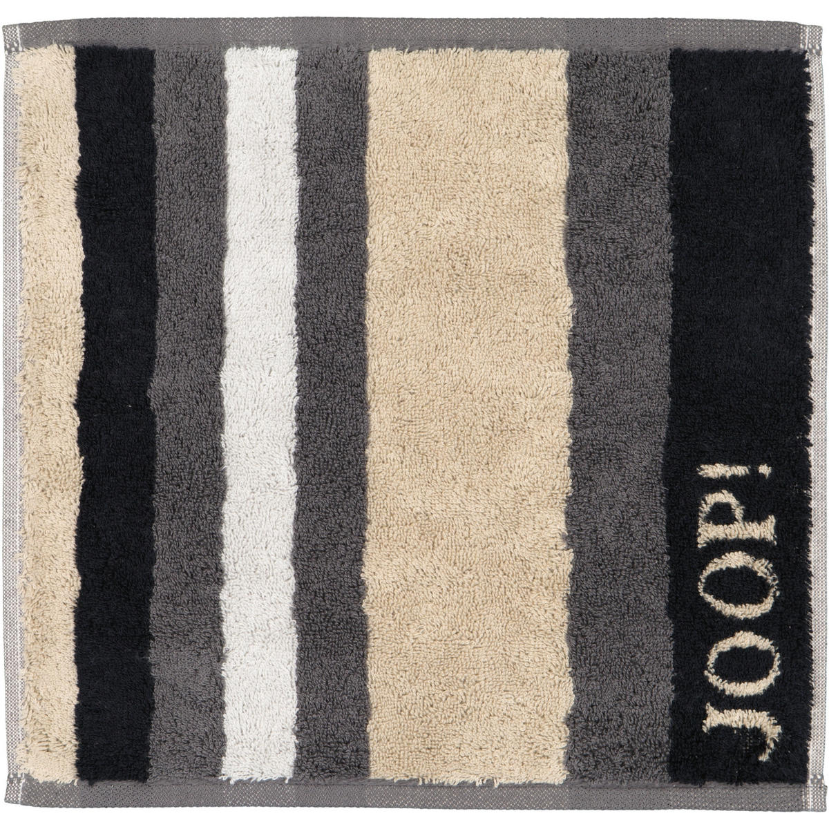 SEIFTUCH VIBE STREIFEN 1698 STEIN - 37 - Beige, Textil (30/30cm) - Joop!