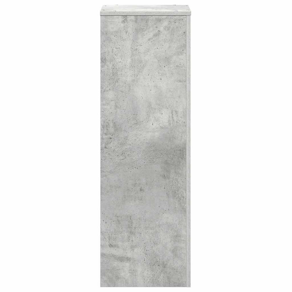 PFLANZENSTÄNDER Betongrau 33/33/100 Cm Holzwerkstoff - Grau, Holzwerkstoff (33/100/33cm) - vidaXL